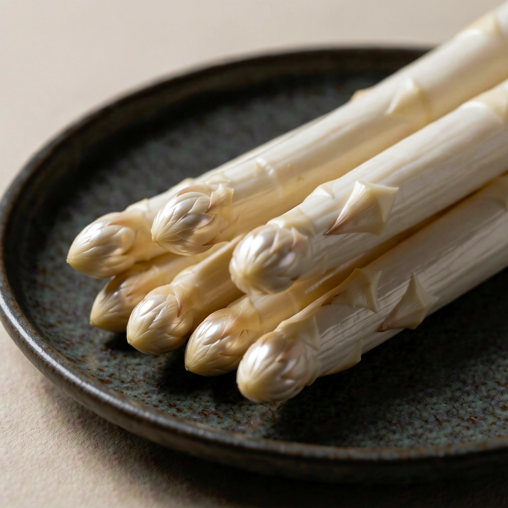 Weißer Spargel